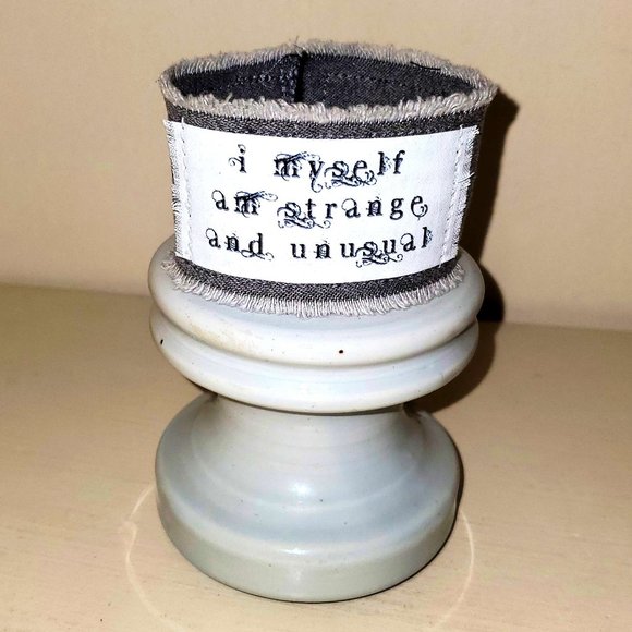 Beetlejuice Gothic Jewelry Goth Bracelet Lydia Deetz Dark Horror Movie Halloween - Picture 5 of 9